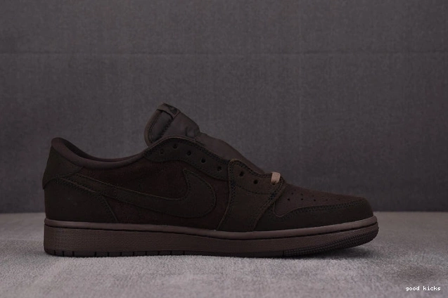 Rep Brown OG Air 1 Velvet Travis Scott x DM7866-202 Jordan Low 0809